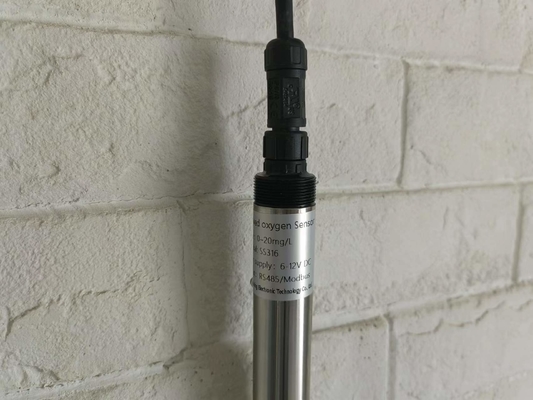50mA 0.5 W Optical Dissolved Oxygen Sensor continuous For Aquaculture