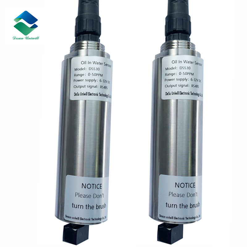 SS316L / Titanium Alloy Oil In Water Detection Sensor IP68 Water In Oil Tester